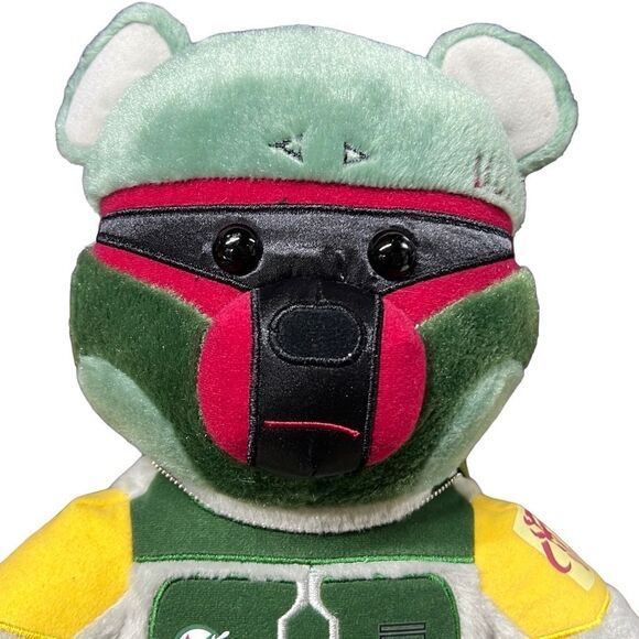 Build a Bear with BAB Star Wars Dog Tag Boba Fett Rare Stuffed Character Doll - Picture 4 of 10